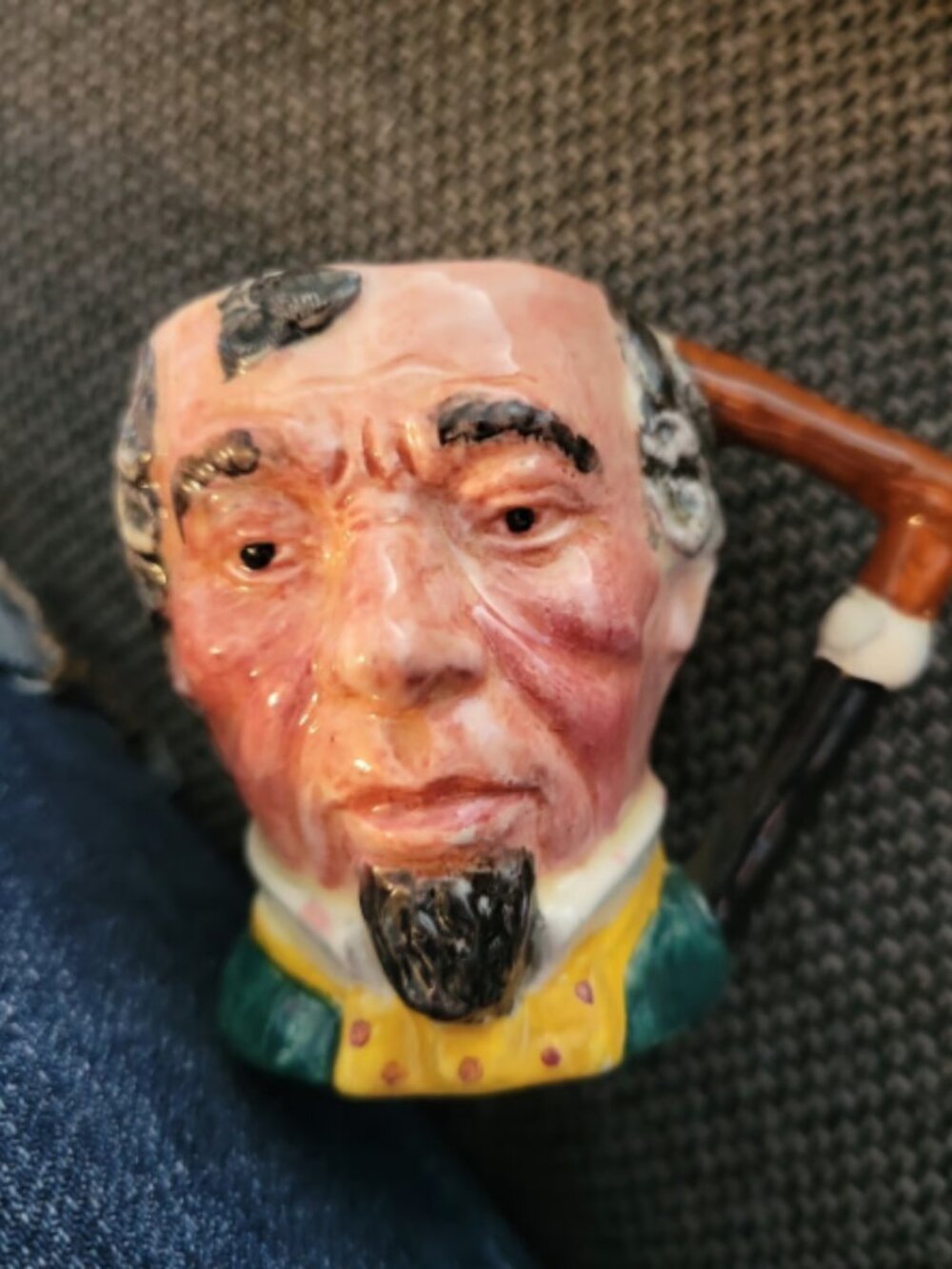 Toby Miniature Mug Disraeli Lancaster & Sandland England 194